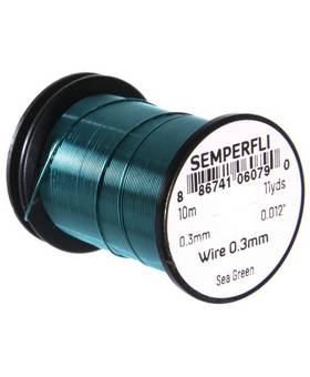SEMPERFLI TYING WIRE 0,3mm #SEA GREEN