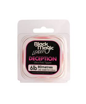 BLACK MAGIC LEADER ULTRA PINK TIPPET 80m