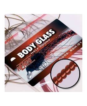 HENDS BODY GLASS ROUND Red