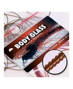 HENDS BODY GLASS ROUND Rusty brown