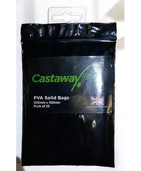 CASTAWAY PVA SOLID BAG 100mm x 150mm