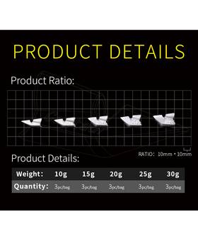 CENTAUR EGI WEIGHT 3pcs