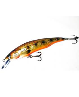 DACO LURE WOODEN HANDMADE 16cm 35g SHALLOW BROWN TROUT