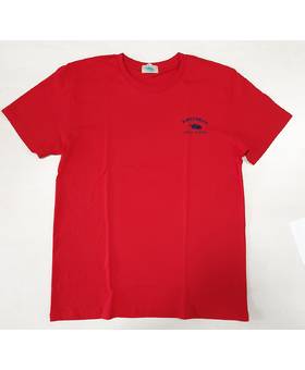 FISHERMAN FIELD TESTER COTTON T-SHIRT RED #L