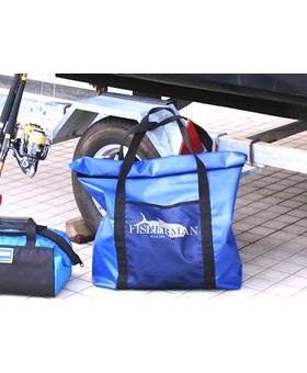 FISHERMAN BIG WATERPROOF BAG DX blue