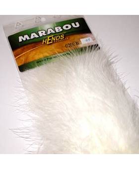 HENDS MARABOU FEATHERS White