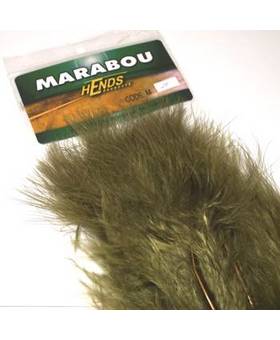 HENDS MARABOU FEATHERS Olive green