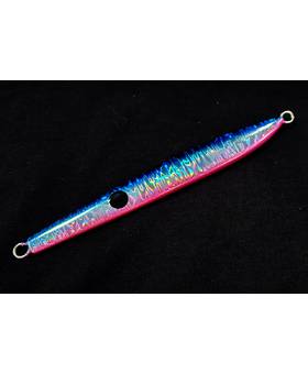 MC WORKS TARMAC ROCKSHORE CASTING JIG 70g #BLUE PINK HOLO
