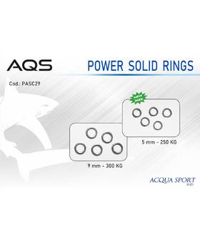 AQS POWER SOLID RINGS 12psc