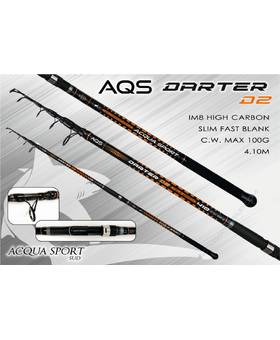 AQS DARTER D2 TELE BEACH ROD 4.5M 55-100G