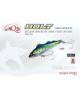 AQS BOLT S 38g 85mm AMB