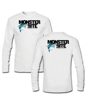 MONSTER PERFORMANCE WHITE SHIRT