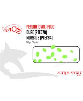 AQS SOFT OVAL BEADS GREEN 5X7 50PCS