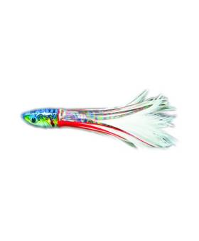 AQS FISH HEAD RIGGED LIFELIKE BIG GAME TROLLING LURE 15cm #SHINY MACKAREL