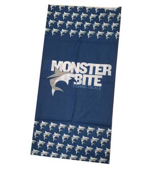 MONSTER BITE FACE SHIELD BLUE