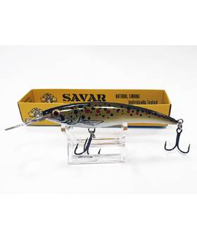 SAVAR BROWN TROUT BLACK 14cm 15g