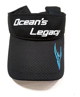 OCEANS LEGACY SUN VISOR #BLACK