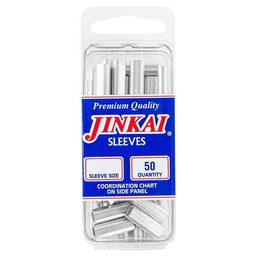 JINKAI SLEEVES CRIMPS I 120-150lb 1.04-1.17mm 50psc