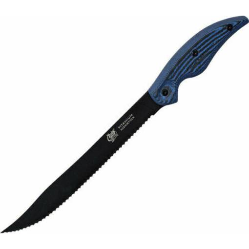 CUDA 23 cm TITANIUM NON-STICK PROFESSIONAL SERRATED KNIFE