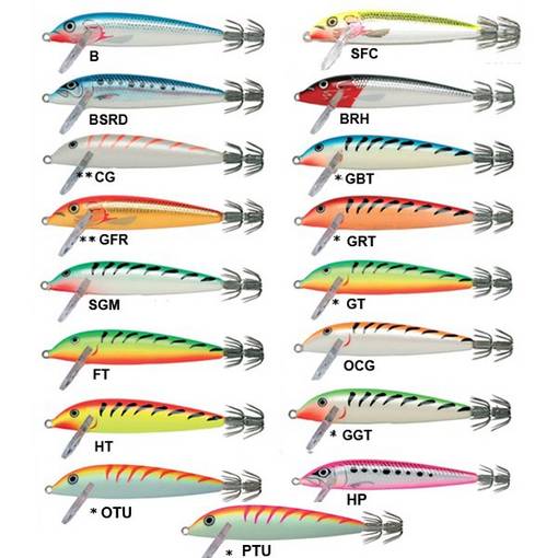RAPALA SQUID LURE 11cm