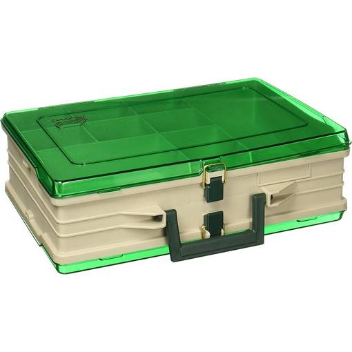 PLANO MAGNUM-SNDST WGREEN LIDS