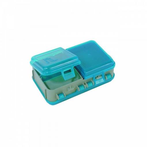 PLANO FISHING TACKLE DOUBLE-SIDED ADJUSTABLE TACKLE ORGANIZER SMALL BOX 171301