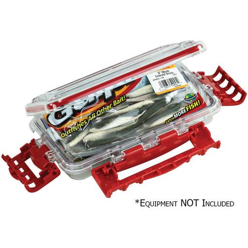 PLANO LBL WALLET ORG CLEAR-RED