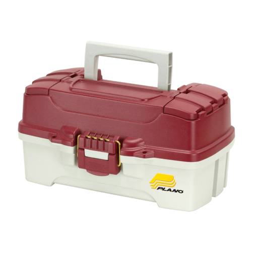 PLANO ONE-TRAY TACKLE BOX RED/OFF-WHITE