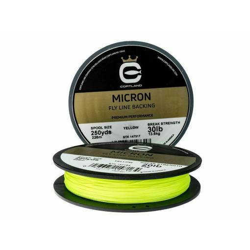 CORTLAND MICRO BACKING 250YD 20LB CHARTREUSE