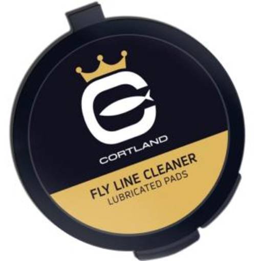 CORTLAND FLY LINE CLEANER LUBRICATED PADS