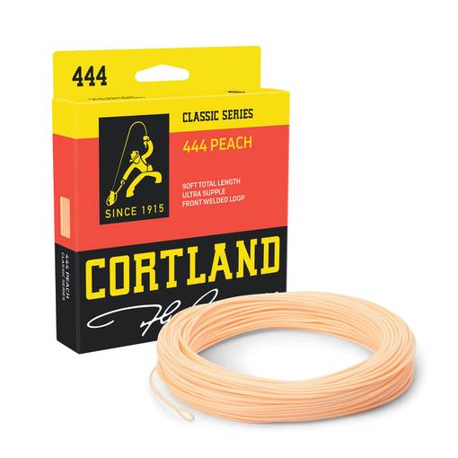 CORTLAND 444 PEACH FLY LINE