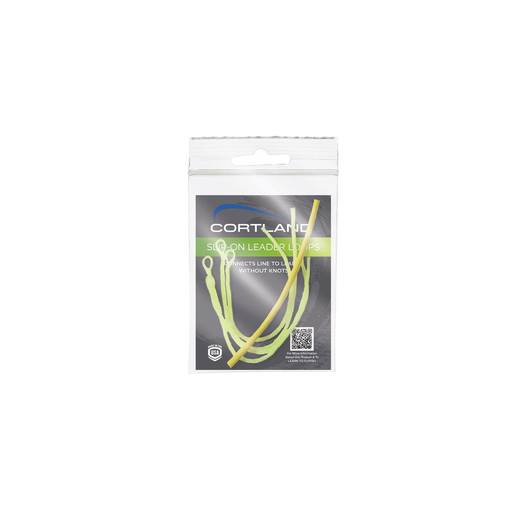 CORTLAND SLIP ON LEADER LOOPS 50LB 8-15WT YELLOW 4PCS