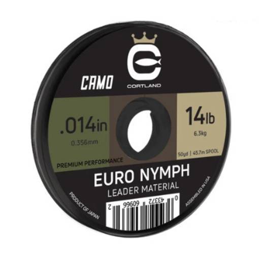 CORTLAND EURO NYMPH LEADER CAMO 50yd 