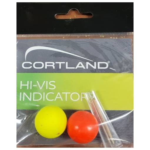 CORTLAND HI-VIZ STRIKE INDICATORS LARGE 2PCS