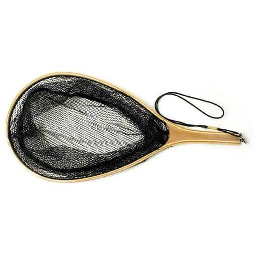 EAGLE CLAW WOODEN TROUT NET RUBBER