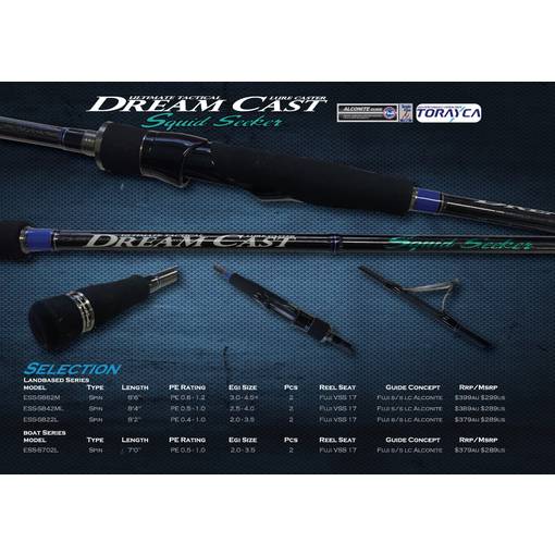 OCEANS LEGACY DREAM CAST SQUID SEEKER 82