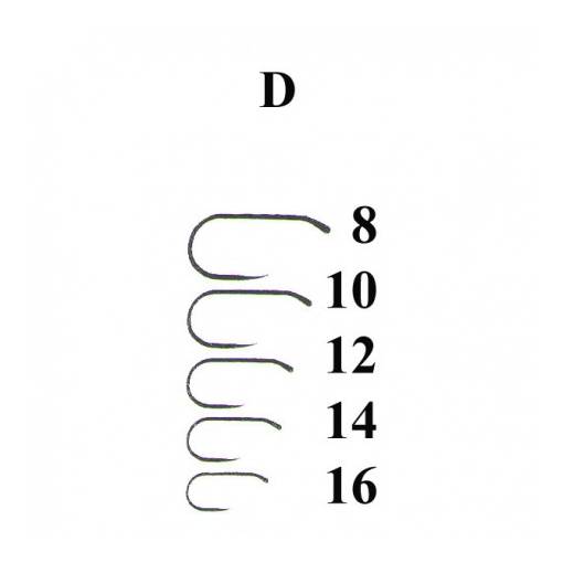 KNAPEK FLY HOOKS DRY FLY 25pcs