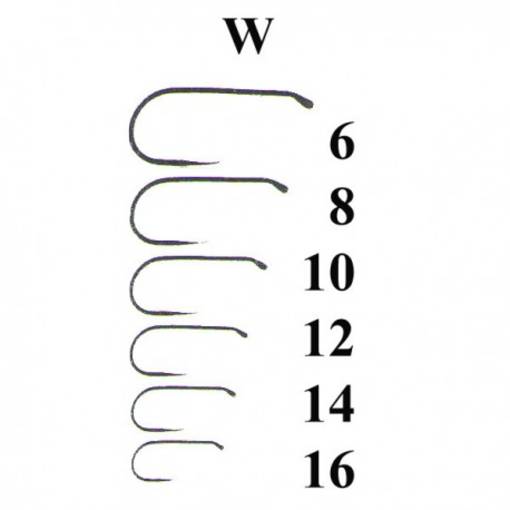 KNAPEK FLY HOOKS WET 25pcs