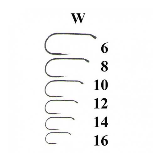 KNAPEK FLY HOOKS WET 25pcs