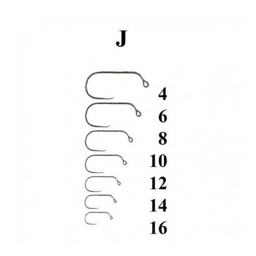 KNAPEK FLY HOOKS JIG BLANK 25pcs