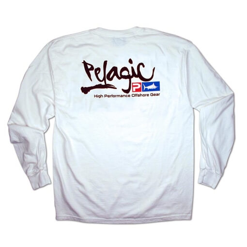 PELAGIC SCRIPT LOGO WHITE