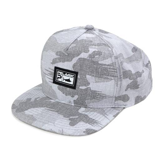 PELAGIC THE SLIDE SNAPBACK - FISH CAMO #LGY 0/S