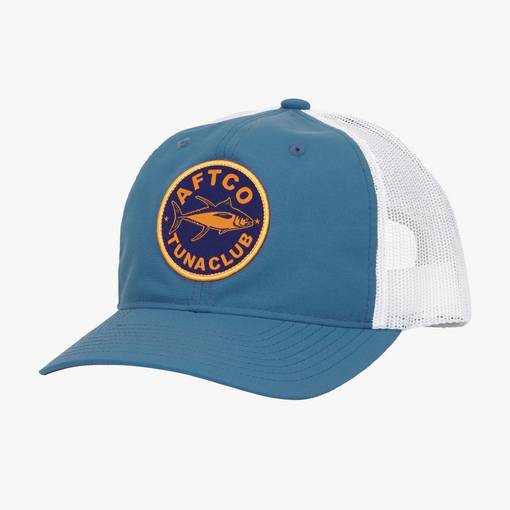 AFTCO TUNA CLUB TRUCKER CAP DRAB TEAL