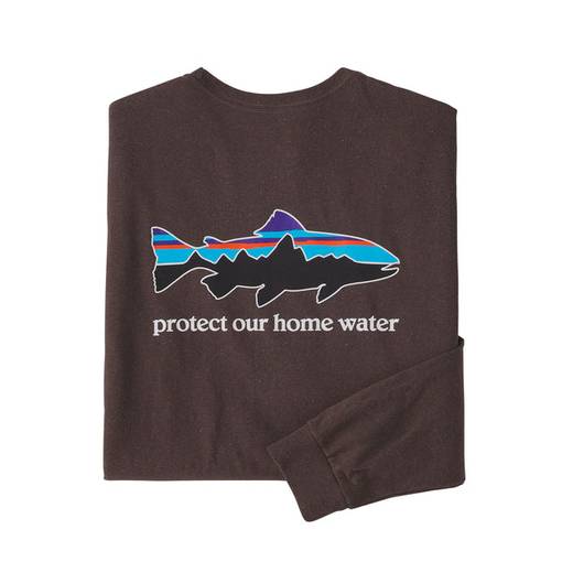 PATAGONIA HOME WATER TROUT RESPONSIBILI-TEE CNBR
