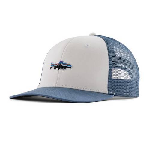 PATAGONIA TAKE A STAND TRUCKER HAT WHI
