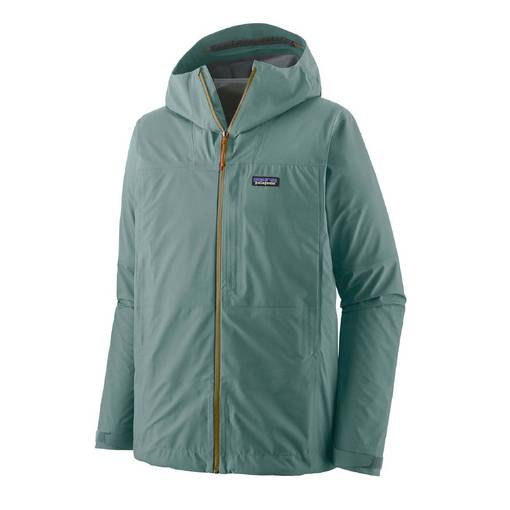 PATAGONIA BOULDER FORK RAIN JKT BLUE SAGE