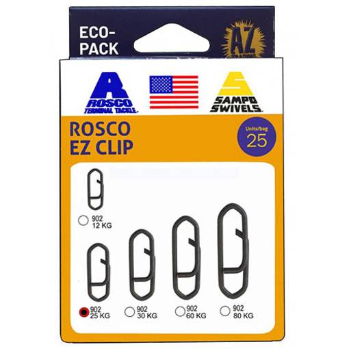 ROSCO STAINLESS STEEL EZ CLIP 25pcs