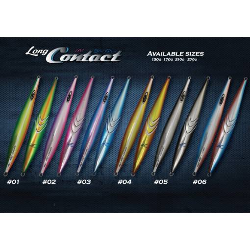 OCEANS LEGACY LONG CONTACT JIG UV+GLOW 130g