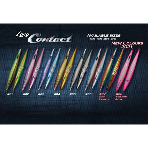 OCEANS LEGACY LONG CONTACT JIG UV+GLOW 210g