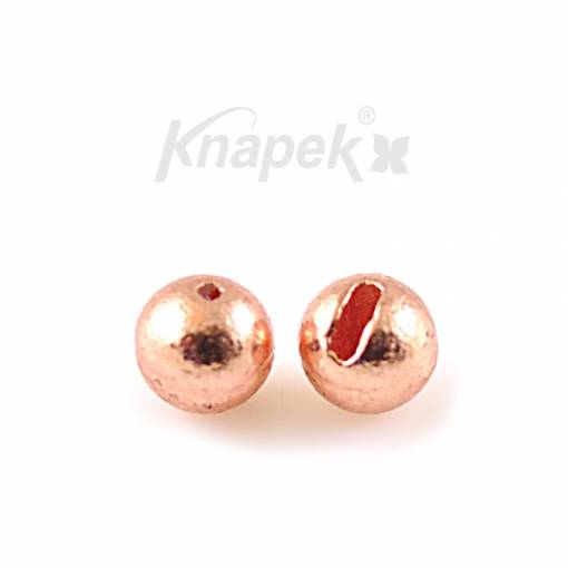 KNAPEK TUNGSTEN BEADS SLOTTED K+ 2mm 10pcs COPPER